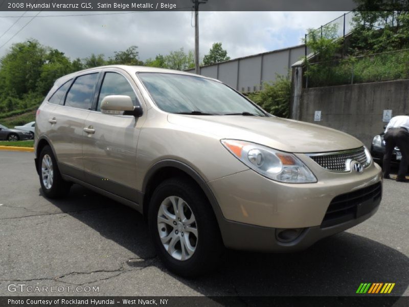 Satin Beige Metallic / Beige 2008 Hyundai Veracruz GLS