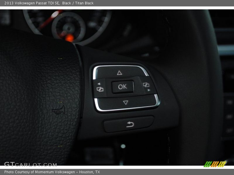Black / Titan Black 2013 Volkswagen Passat TDI SE