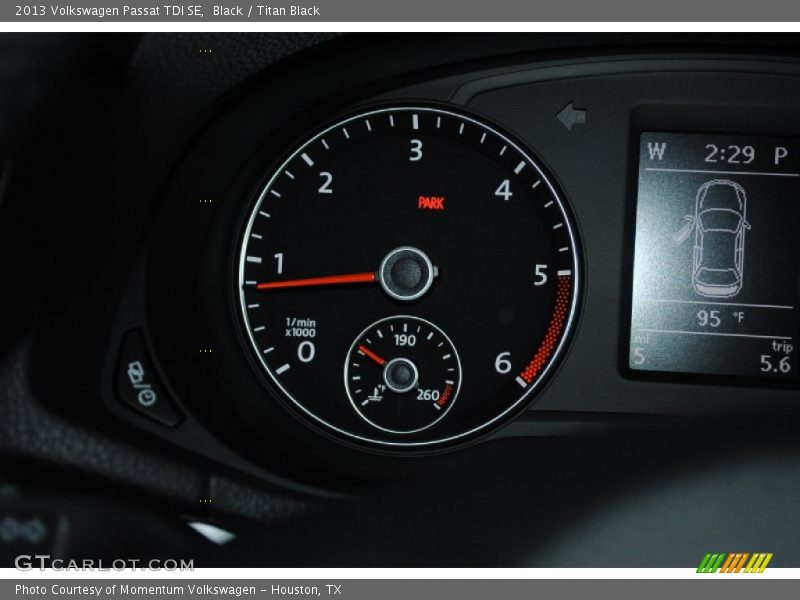 Black / Titan Black 2013 Volkswagen Passat TDI SE