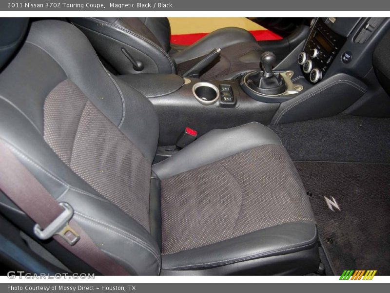 Magnetic Black / Black 2011 Nissan 370Z Touring Coupe