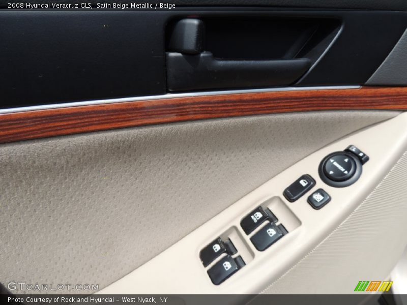 Satin Beige Metallic / Beige 2008 Hyundai Veracruz GLS
