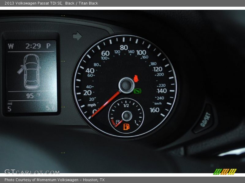 Black / Titan Black 2013 Volkswagen Passat TDI SE