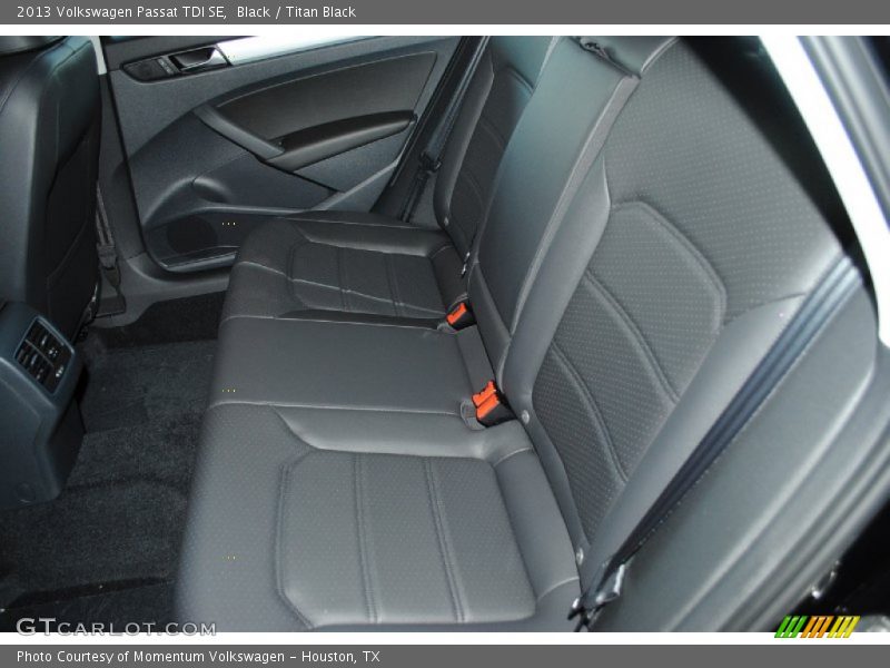 Black / Titan Black 2013 Volkswagen Passat TDI SE