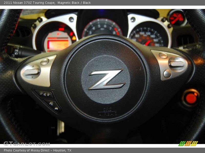 Magnetic Black / Black 2011 Nissan 370Z Touring Coupe
