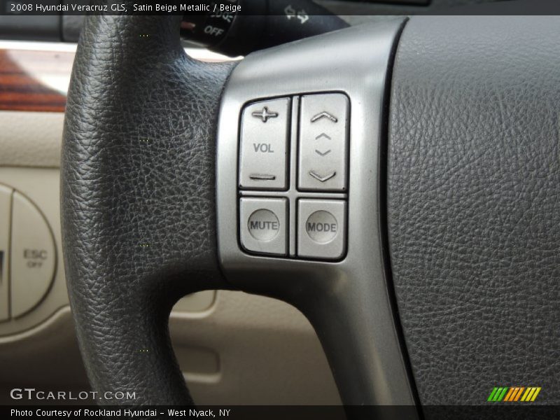 Satin Beige Metallic / Beige 2008 Hyundai Veracruz GLS