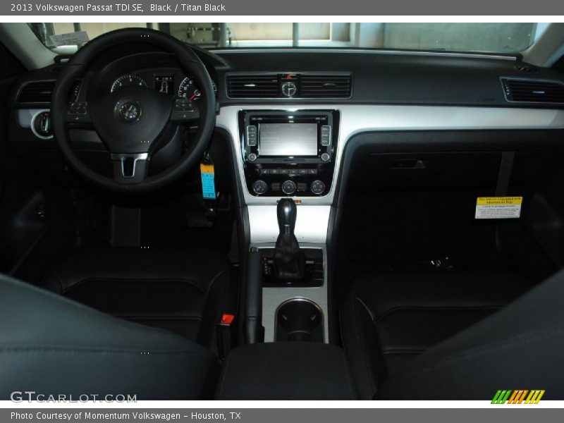 Black / Titan Black 2013 Volkswagen Passat TDI SE