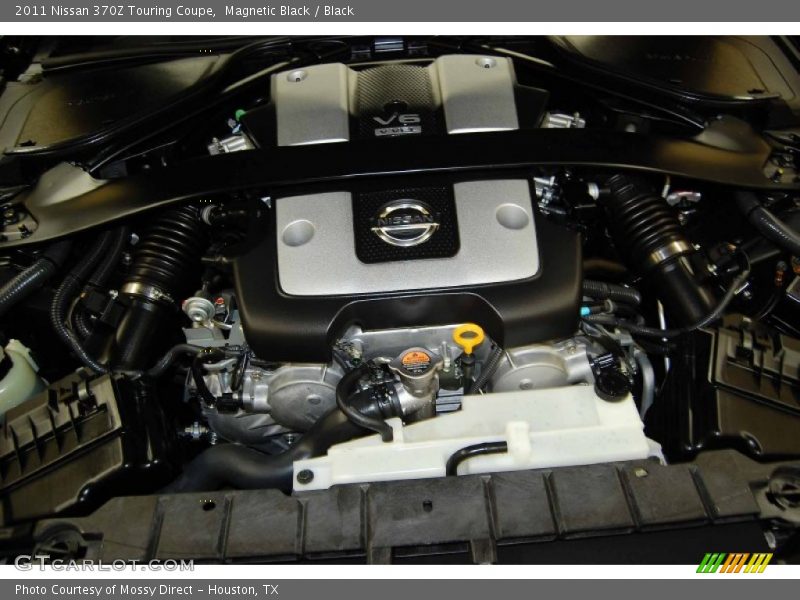 Magnetic Black / Black 2011 Nissan 370Z Touring Coupe