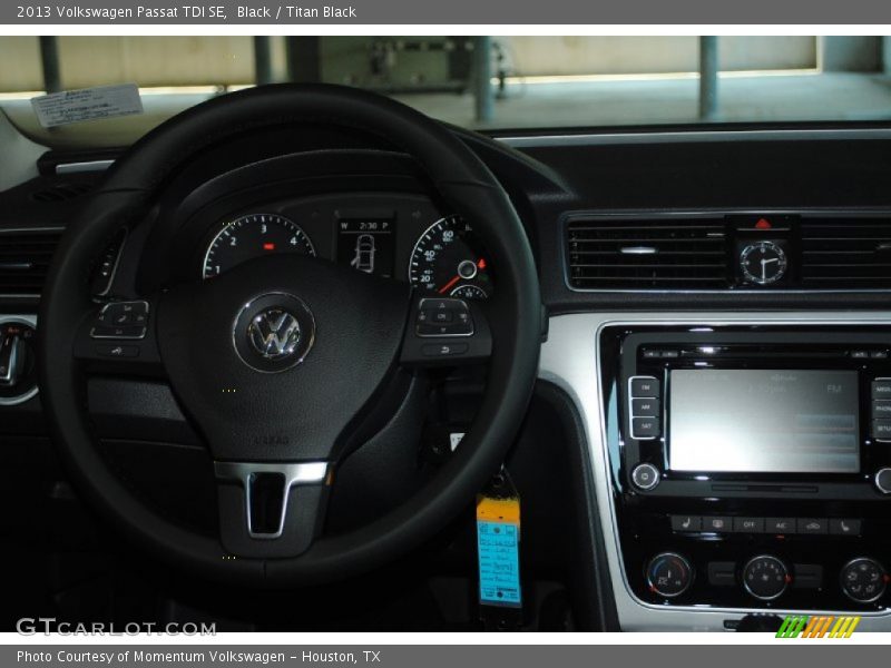 Black / Titan Black 2013 Volkswagen Passat TDI SE