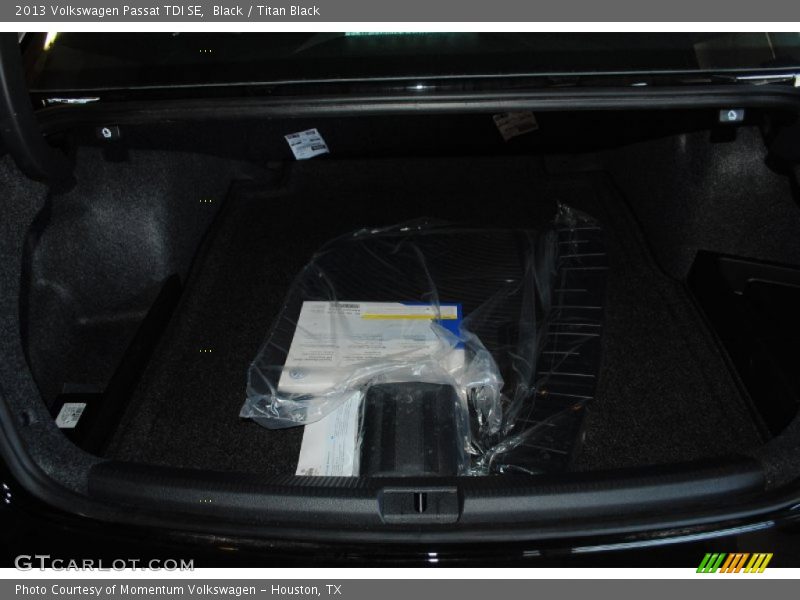 Black / Titan Black 2013 Volkswagen Passat TDI SE