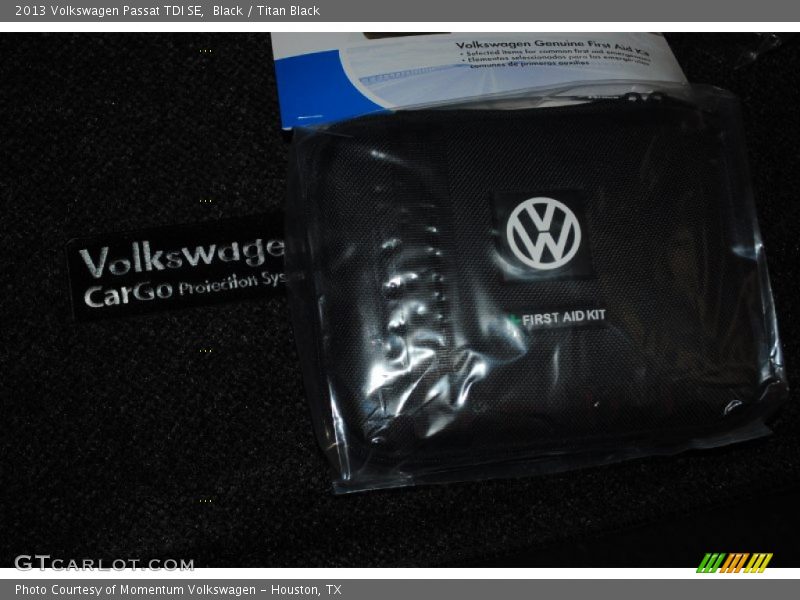 Black / Titan Black 2013 Volkswagen Passat TDI SE