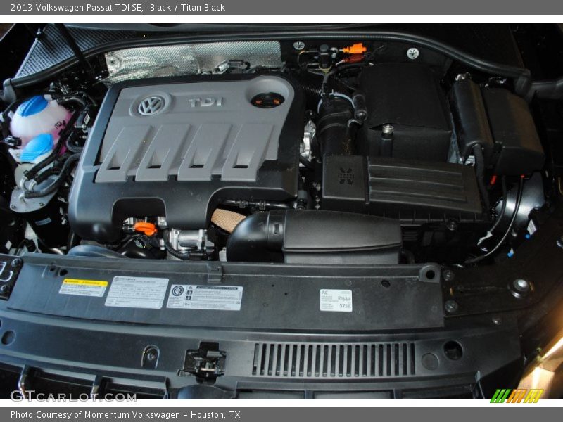 Black / Titan Black 2013 Volkswagen Passat TDI SE