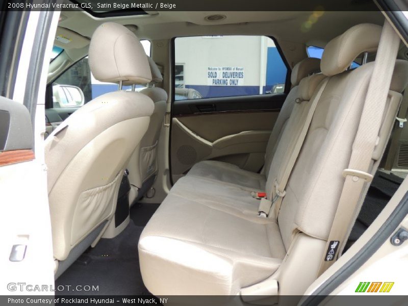 Satin Beige Metallic / Beige 2008 Hyundai Veracruz GLS