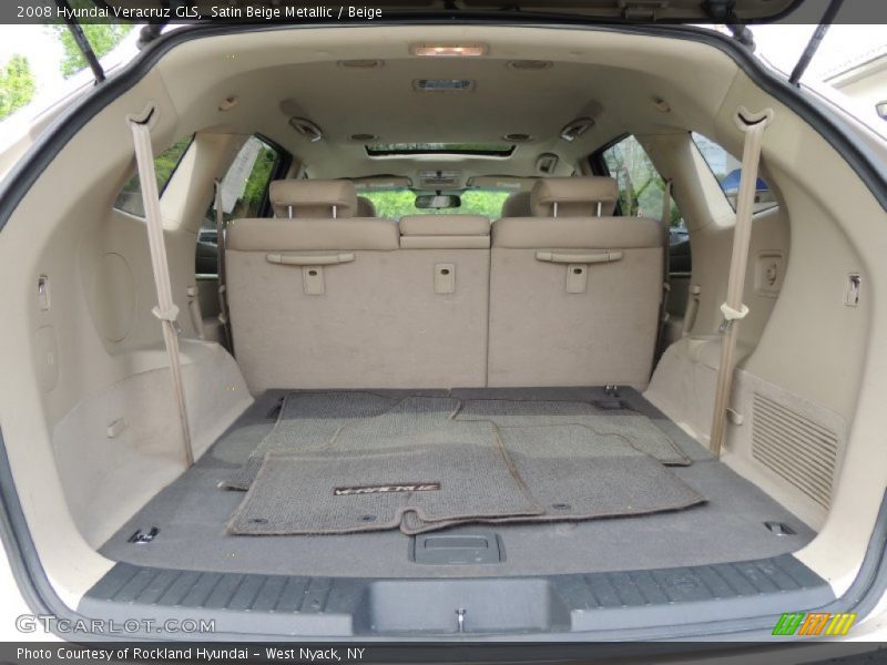 Satin Beige Metallic / Beige 2008 Hyundai Veracruz GLS