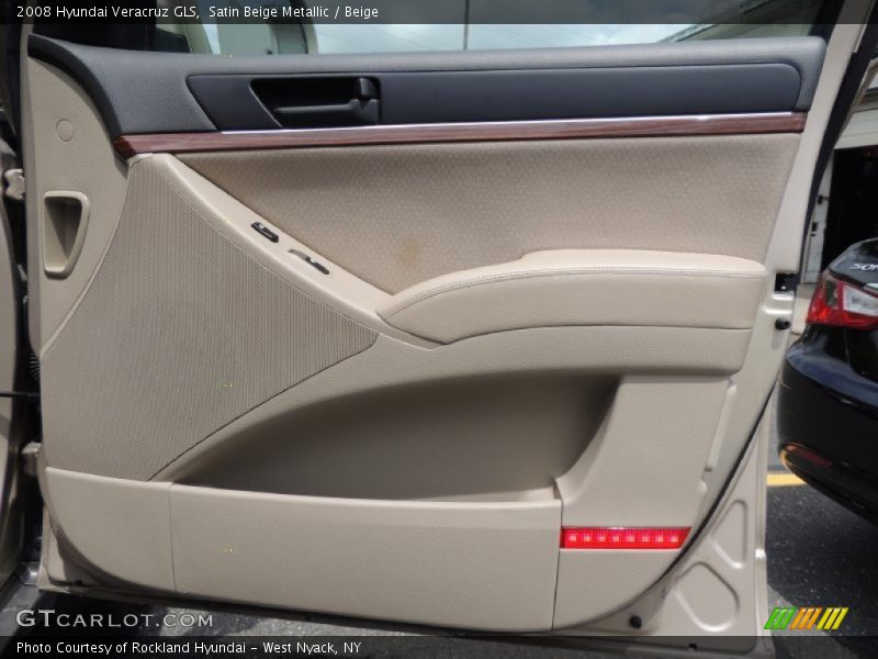 Satin Beige Metallic / Beige 2008 Hyundai Veracruz GLS