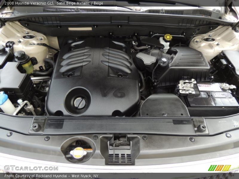 Satin Beige Metallic / Beige 2008 Hyundai Veracruz GLS