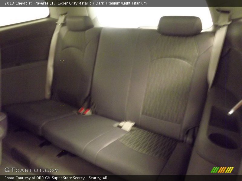 Cyber Gray Metallic / Dark Titanium/Light Titanium 2013 Chevrolet Traverse LT