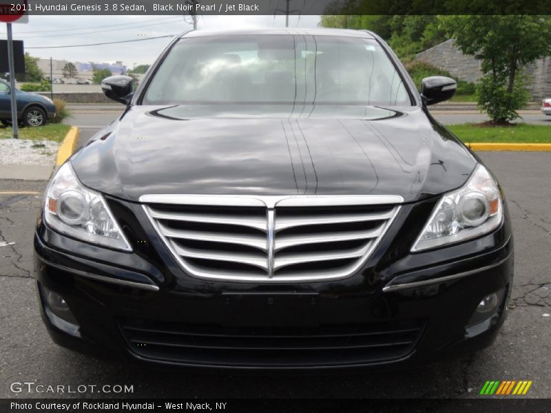 Black Noir Pearl / Jet Black 2011 Hyundai Genesis 3.8 Sedan