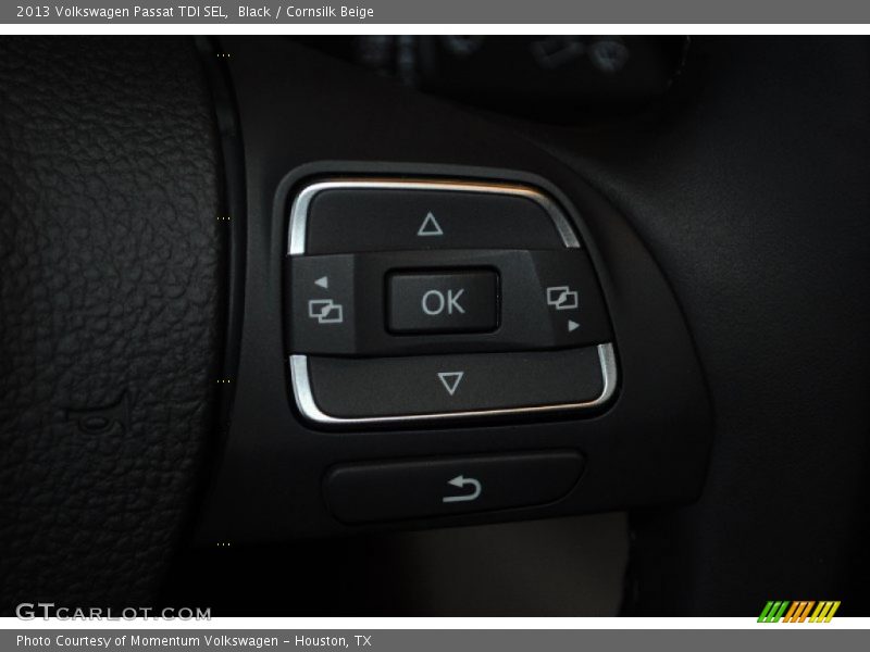 Black / Cornsilk Beige 2013 Volkswagen Passat TDI SEL