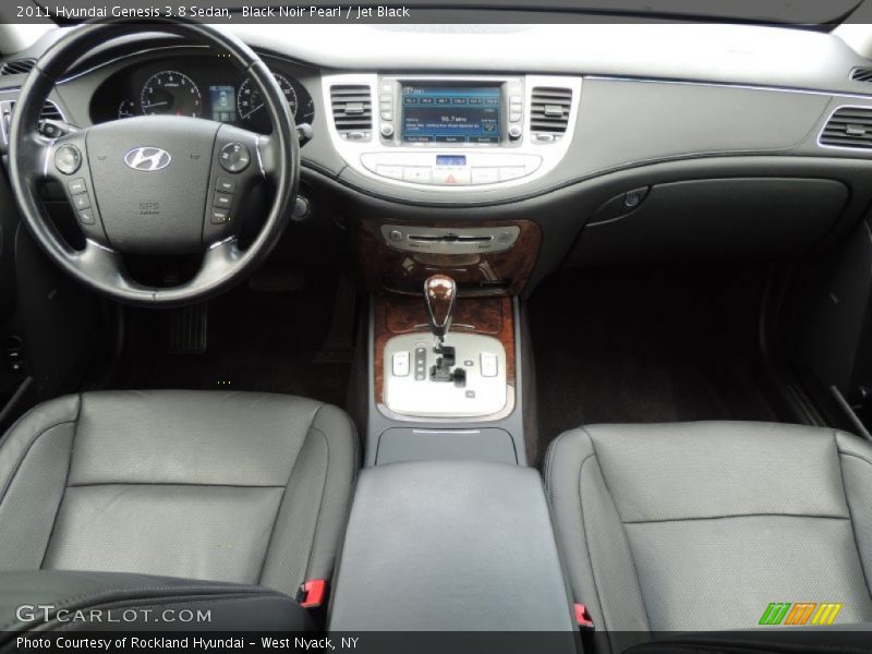 Black Noir Pearl / Jet Black 2011 Hyundai Genesis 3.8 Sedan