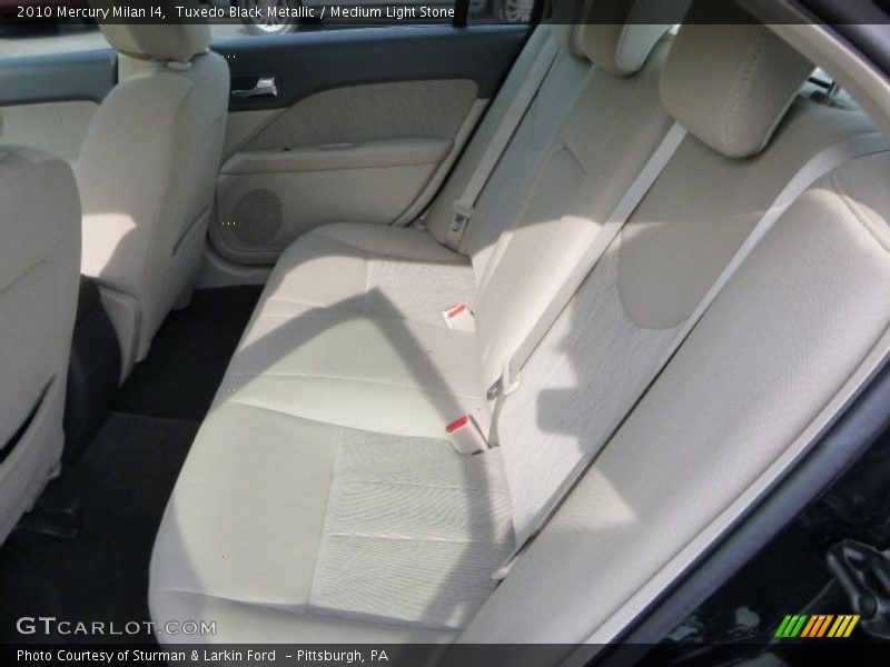 Rear Seat of 2010 Milan I4