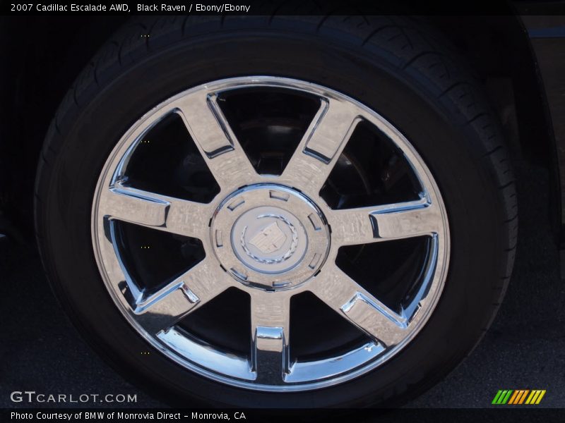 Black Raven / Ebony/Ebony 2007 Cadillac Escalade AWD