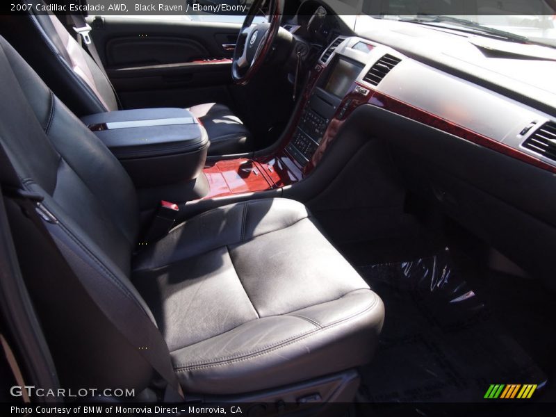 Black Raven / Ebony/Ebony 2007 Cadillac Escalade AWD