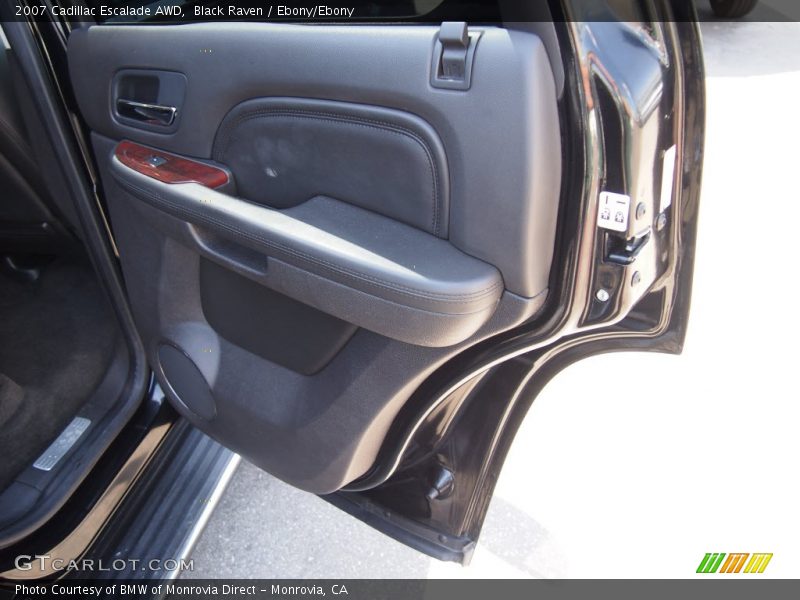 Black Raven / Ebony/Ebony 2007 Cadillac Escalade AWD