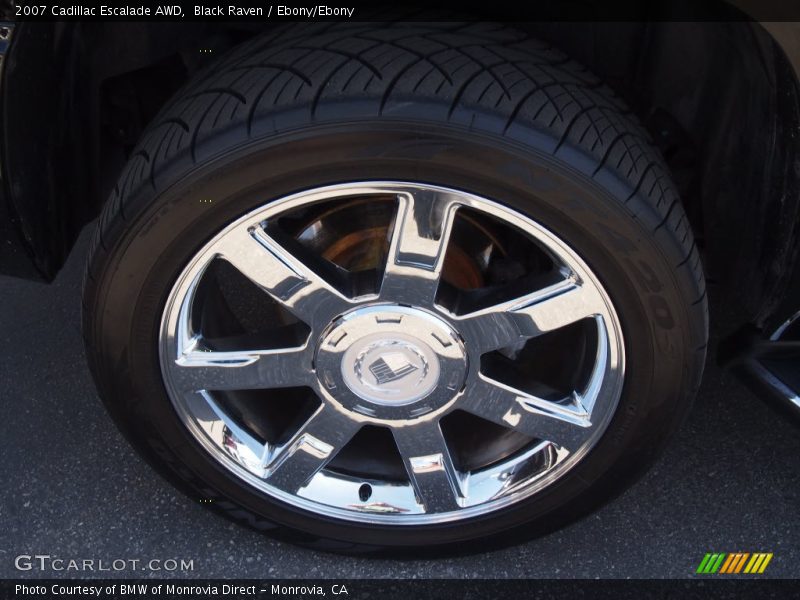 Black Raven / Ebony/Ebony 2007 Cadillac Escalade AWD