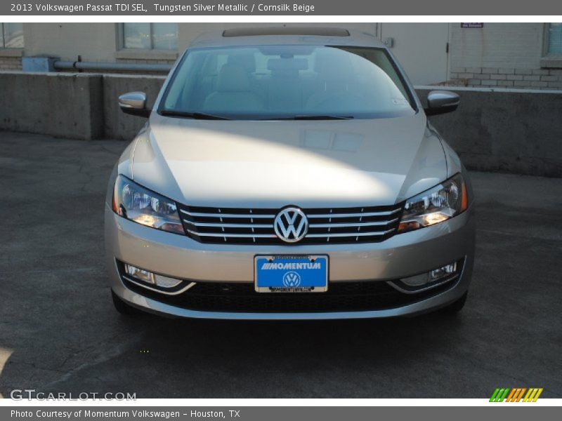 Tungsten Silver Metallic / Cornsilk Beige 2013 Volkswagen Passat TDI SEL