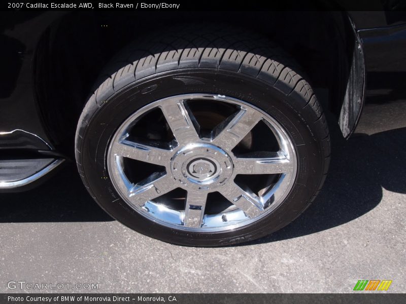 Black Raven / Ebony/Ebony 2007 Cadillac Escalade AWD