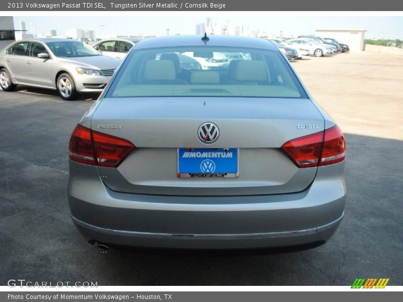 Tungsten Silver Metallic / Cornsilk Beige 2013 Volkswagen Passat TDI SEL