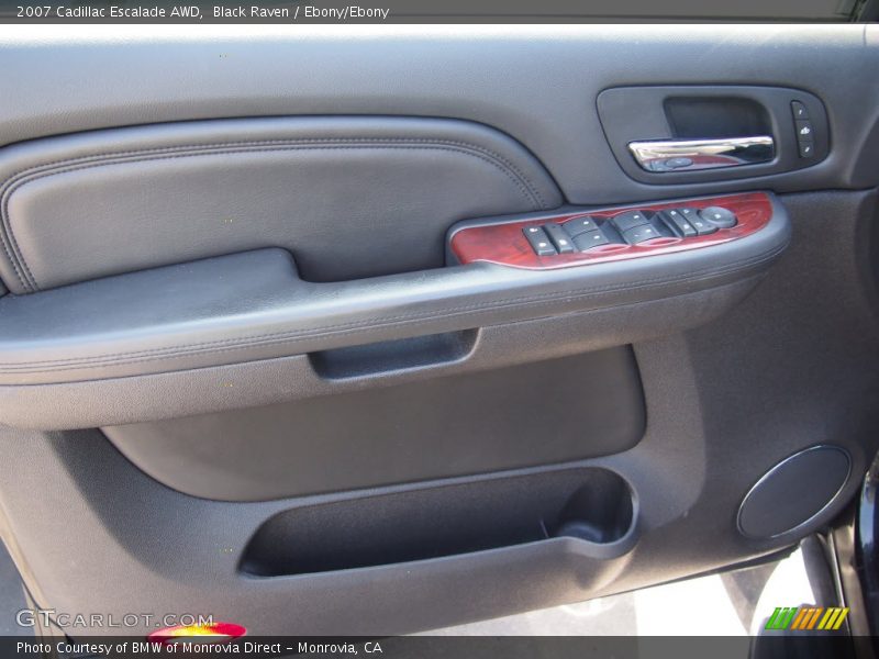Black Raven / Ebony/Ebony 2007 Cadillac Escalade AWD