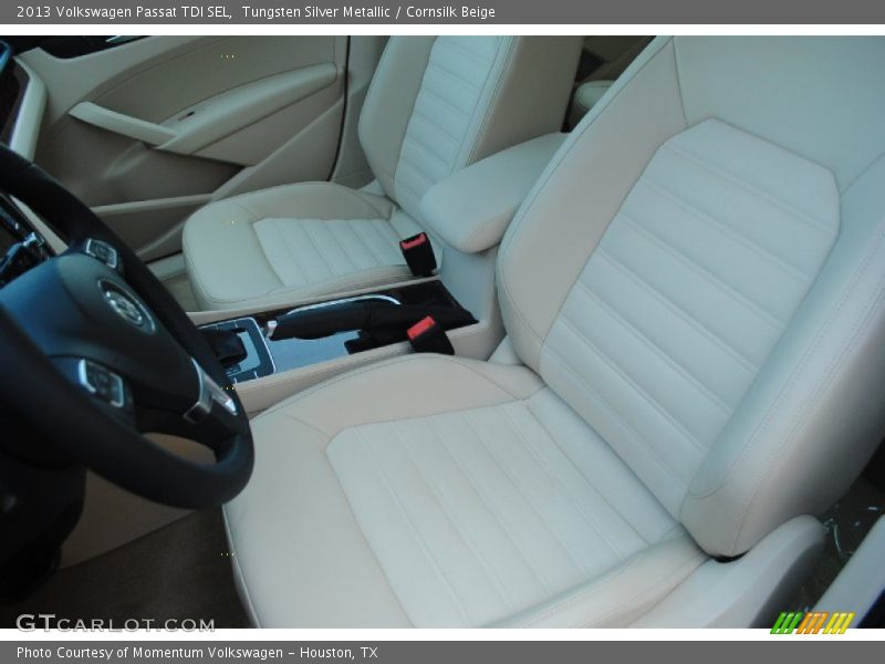 Front Seat of 2013 Passat TDI SEL