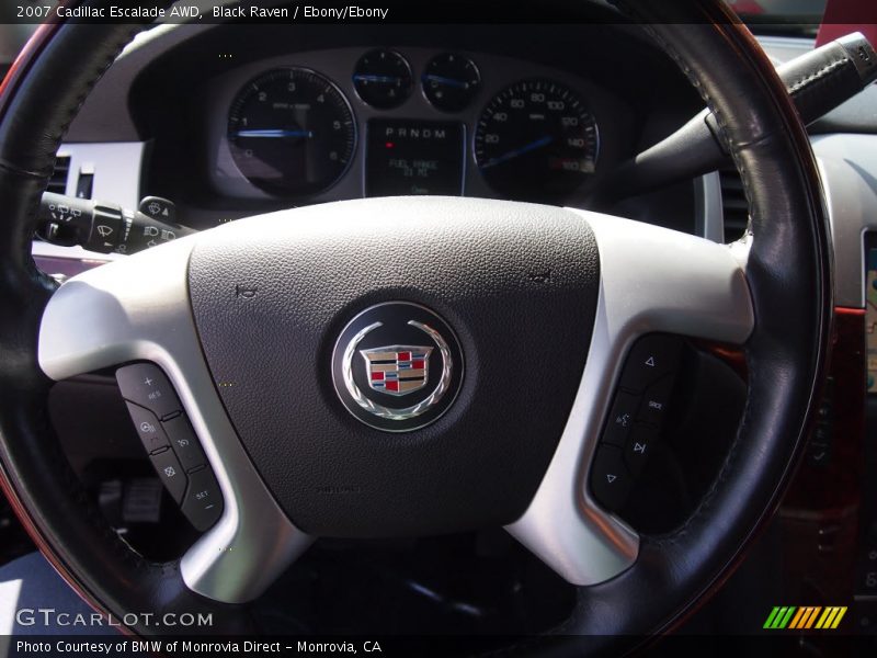 Black Raven / Ebony/Ebony 2007 Cadillac Escalade AWD
