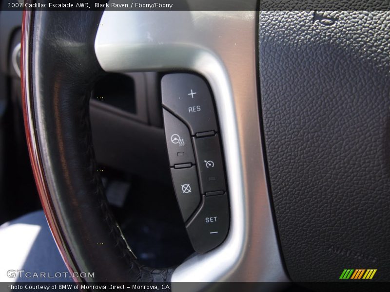 Black Raven / Ebony/Ebony 2007 Cadillac Escalade AWD