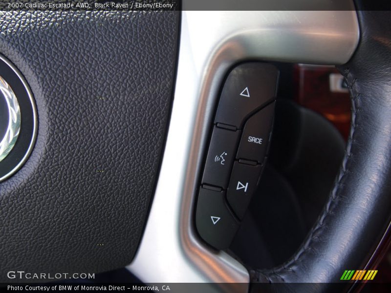 Black Raven / Ebony/Ebony 2007 Cadillac Escalade AWD