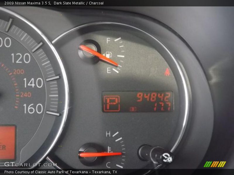 Dark Slate Metallic / Charcoal 2009 Nissan Maxima 3.5 S