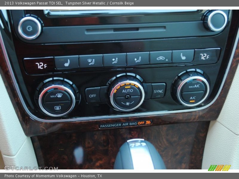 Controls of 2013 Passat TDI SEL