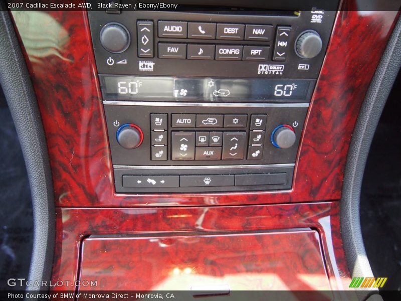 Black Raven / Ebony/Ebony 2007 Cadillac Escalade AWD