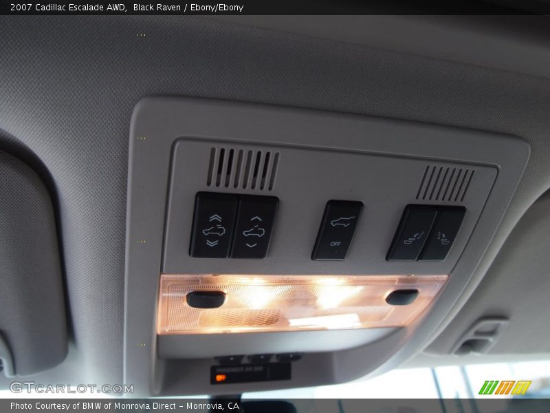 Black Raven / Ebony/Ebony 2007 Cadillac Escalade AWD