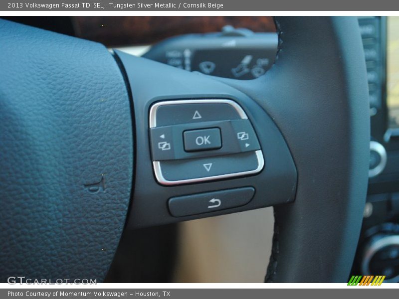 Controls of 2013 Passat TDI SEL