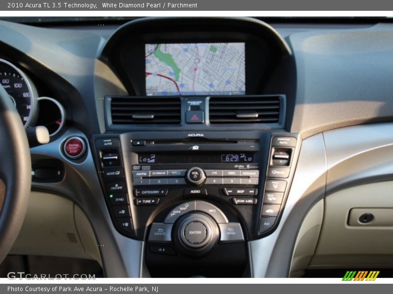 White Diamond Pearl / Parchment 2010 Acura TL 3.5 Technology