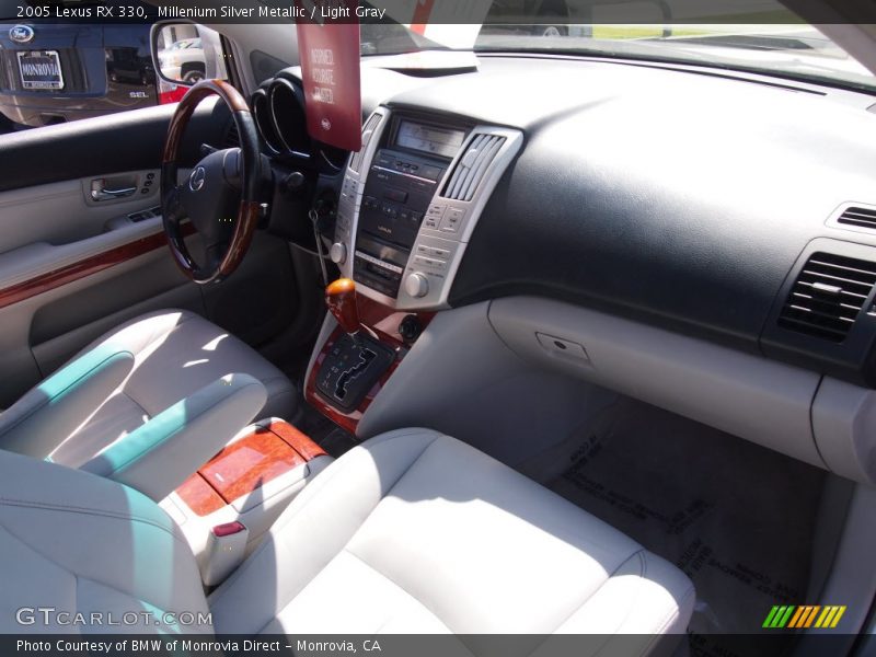 Millenium Silver Metallic / Light Gray 2005 Lexus RX 330
