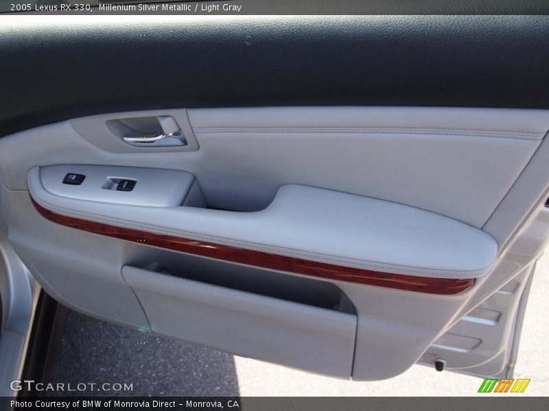 Millenium Silver Metallic / Light Gray 2005 Lexus RX 330