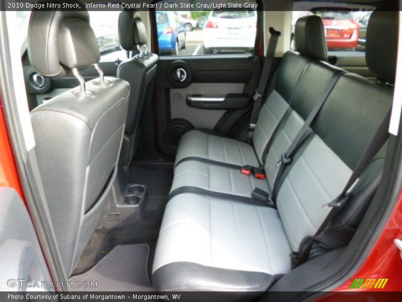 Rear Seat of 2010 Nitro Shock