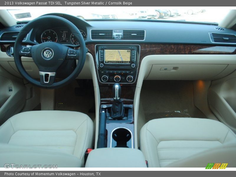 Dashboard of 2013 Passat TDI SEL