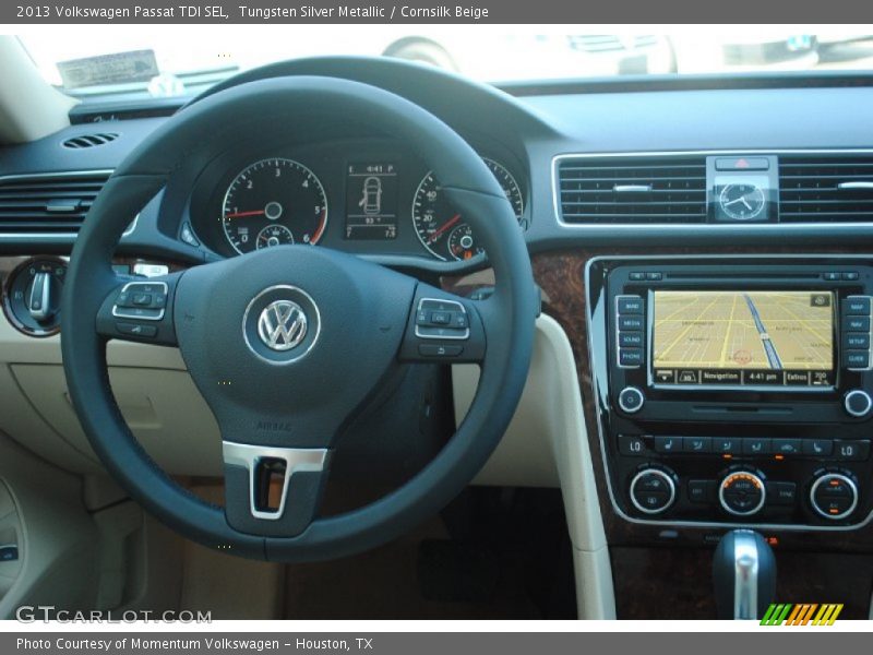 Dashboard of 2013 Passat TDI SEL