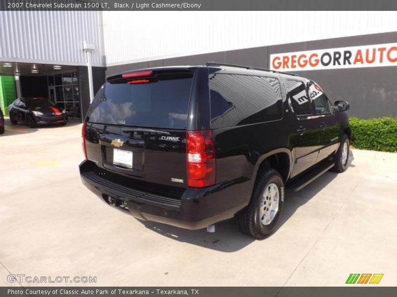 Black / Light Cashmere/Ebony 2007 Chevrolet Suburban 1500 LT