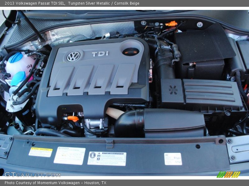  2013 Passat TDI SEL Engine - 2.0 Liter TDI DOHC 16-Valve Turbo-Diesel 4 Cylinder