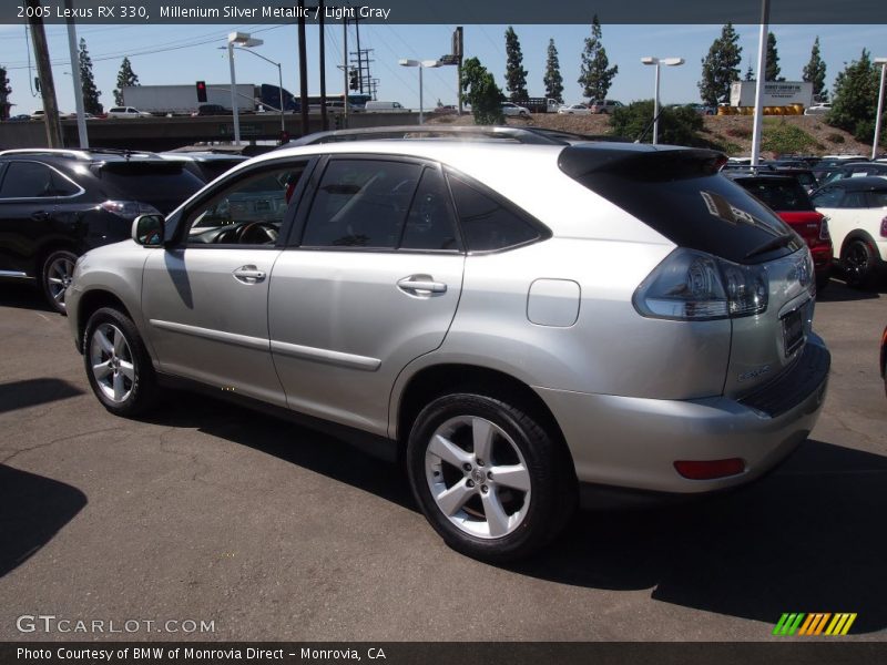 Millenium Silver Metallic / Light Gray 2005 Lexus RX 330